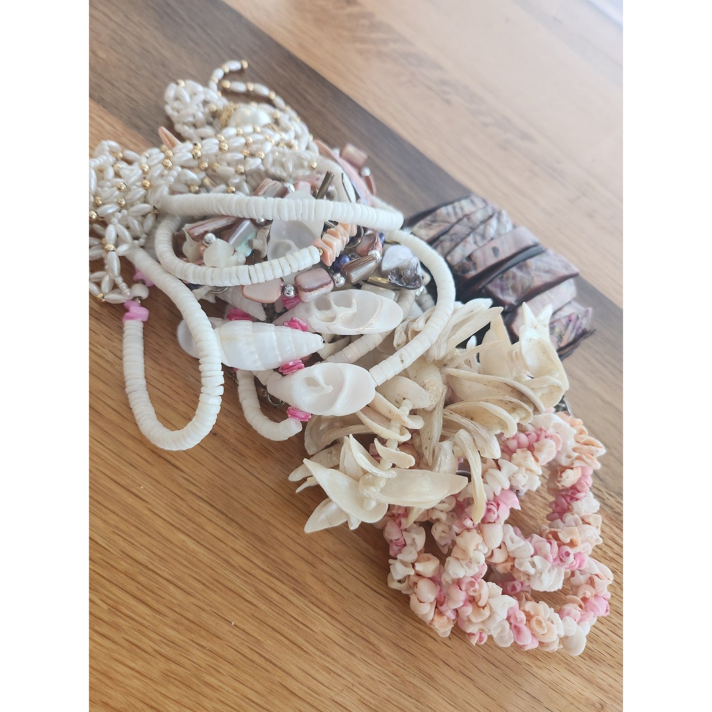 Curated mystery jewelry jar soft Siren of the sea, pink pastel theme