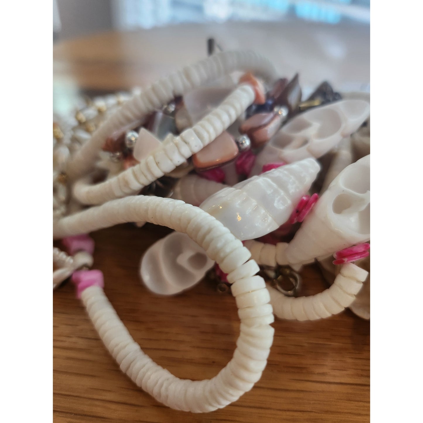 Curated mystery jewelry jar soft Siren of the sea, pink pastel theme