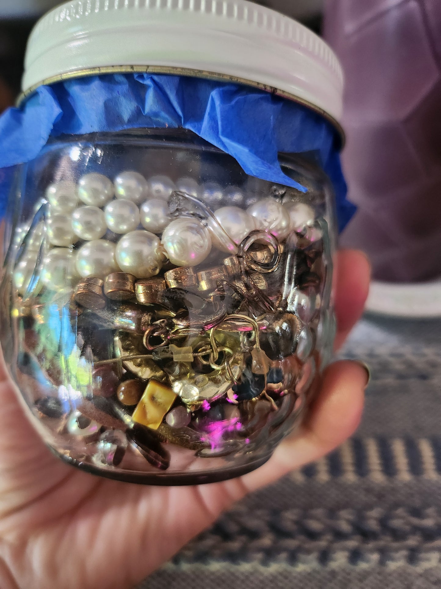 Curated mystery jewelry jar mini - Coastal Keepsakes a jar full of seaside sophistication