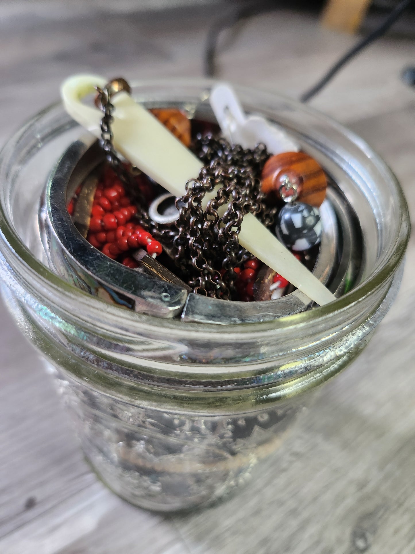 Cowgirl Chic Curated Mystery Jewelry Jar Beaded Western, Boho Charm Lot