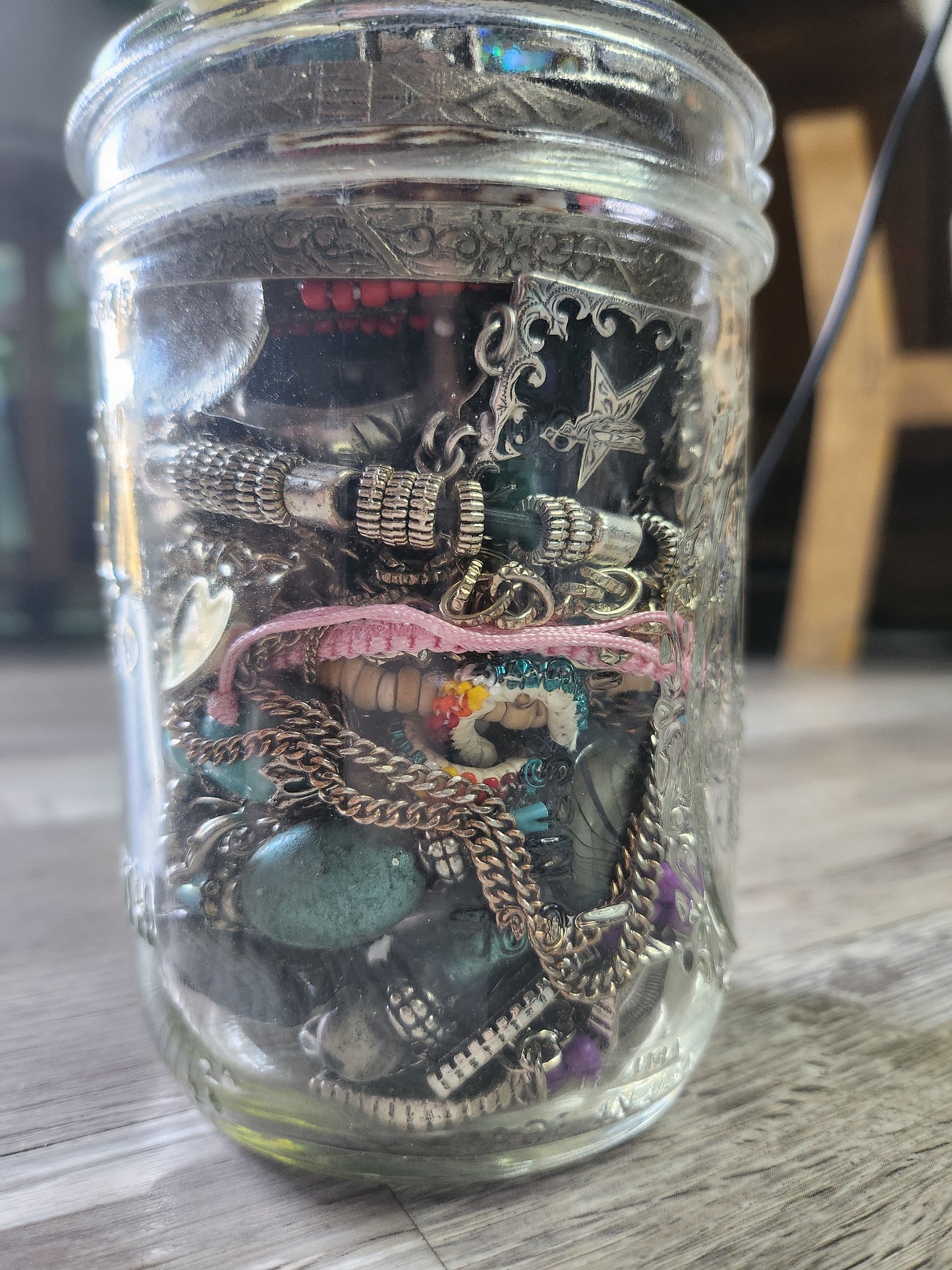 Cowgirl Chic Curated Mystery Jewelry Jar Beaded Western, Boho Charm Lot