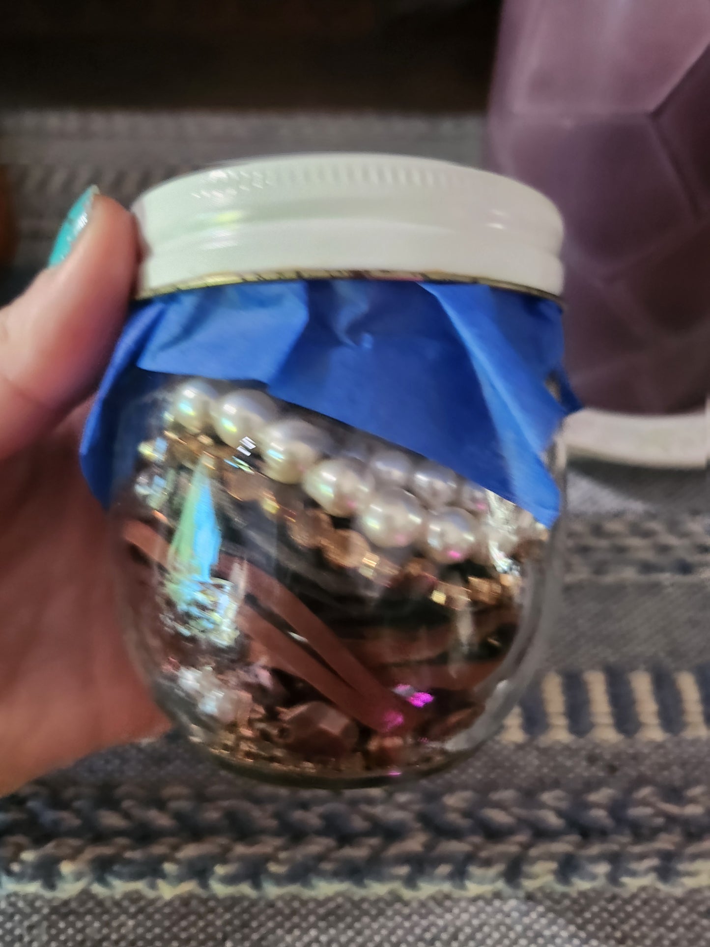 Curated mystery jewelry jar mini - Coastal Keepsakes a jar full of seaside sophistication