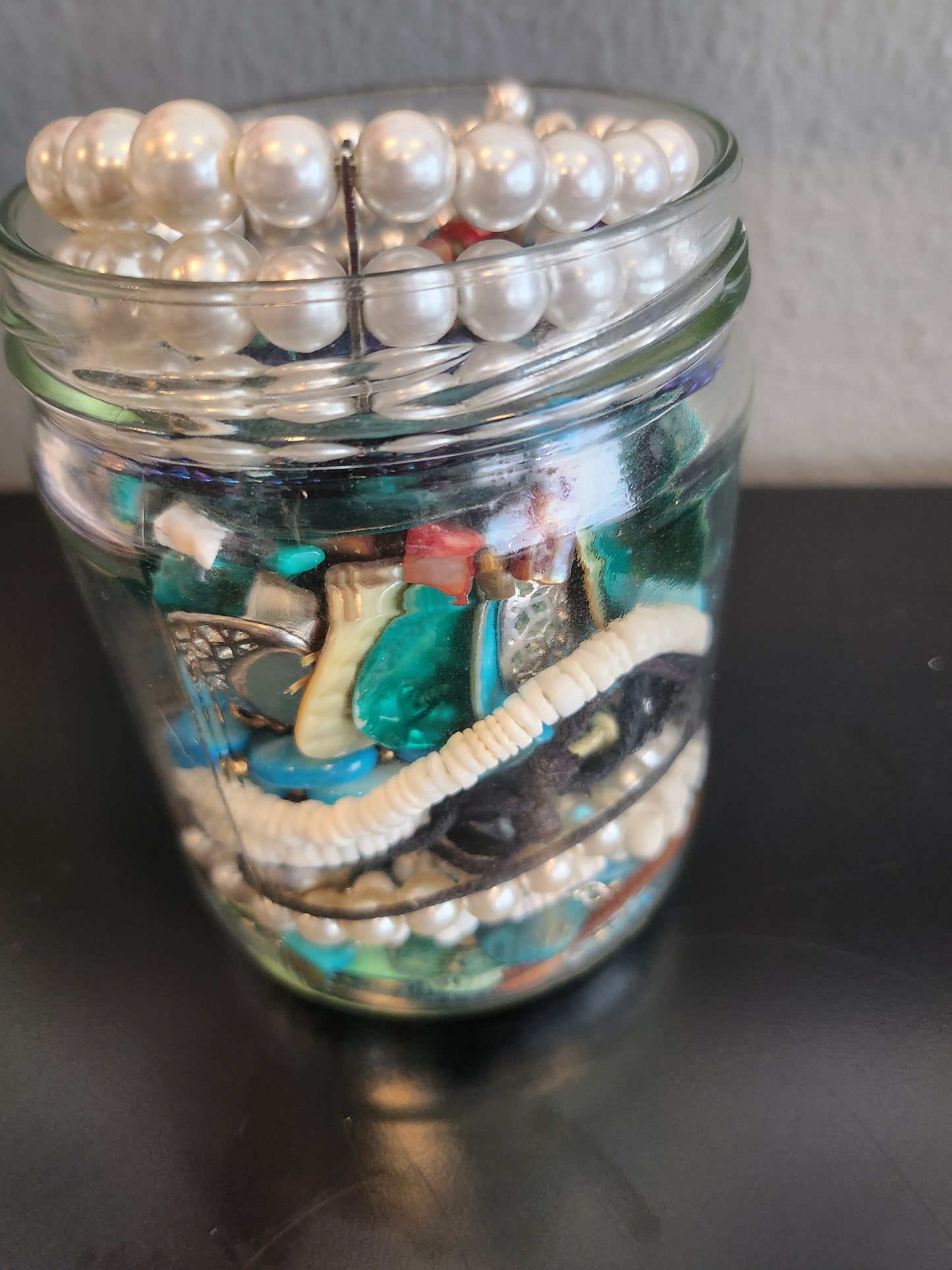 Mermaid Lagoon Color Curated Themed Jewelry Jar